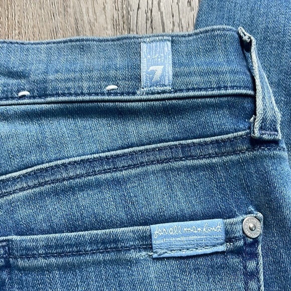 Seven for All Mankind Women’s The Ankle Skinny, Raw hem, high rise, size 26 - Picture 10 of 11